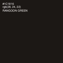 #1C1816 - Rangoon Green Color Image